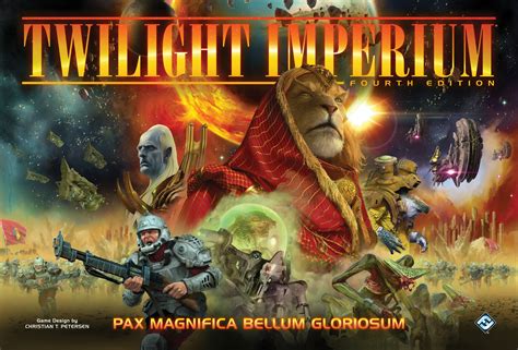 Twilight Imperium Fourth Edition! A Sprawling Galactic Conquest Experience That Will Consume Your Weekends!