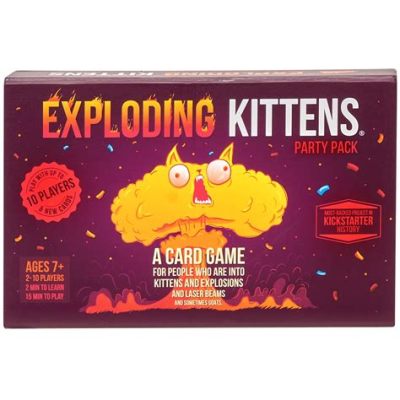 Exploding Kittens: A Delightfully Deadly Card Game for Mayhem and Laughter!