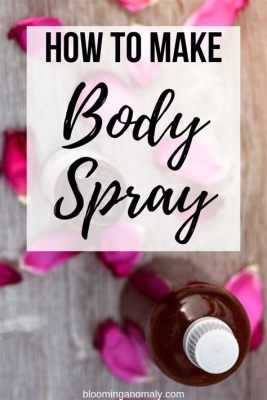 How to Make Body Spray to Sell: A Fragrant Journey into Entrepreneurship